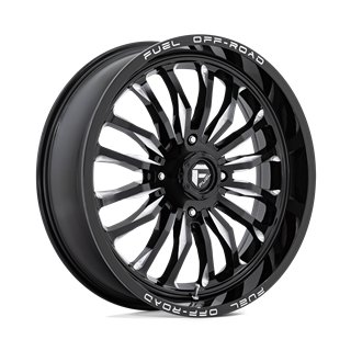 Fuel Off-Road | D821 ARC UTV 22x7.0 ET13 - GLOSS BLACK MILLED