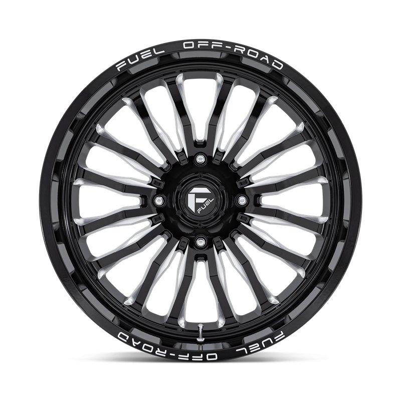 Fuel Off-Road | D821 ARC UTV 22x7.0 ET13 - GLOSS BLACK MILLED