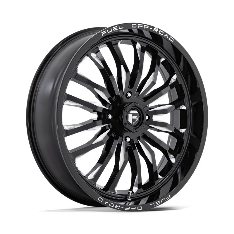 Fuel Off-Road | D821 ARC UTV 24x7.0 ET13 - GLOSS BLACK MILLED