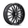 Fuel Off-Road | D821 ARC UTV 24x7.0 ET13 - GLOSS BLACK MILLED