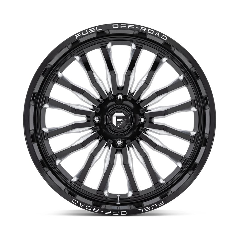Fuel Off-Road | D821 ARC UTV 24x7.0 ET13 - GLOSS BLACK MILLED