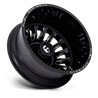 Fuel Off-Road | D868 ARC DUALLY 20x8.25 ET-227 - GLOSS BLACK MILLED