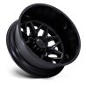Fuel Off-Road | D871 FLUX DUALLY 20x8.25 ET-227 - BLACKOUT