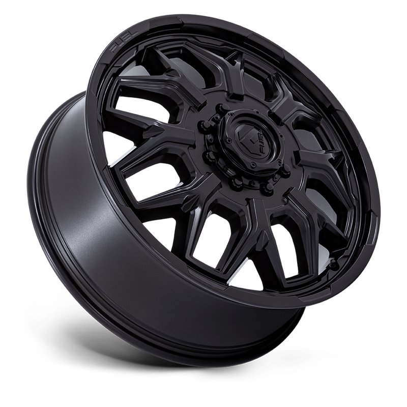 Fuel Off-Road | D871 FLUX DUALLY 22x8.25 ET104 - BLACKOUT