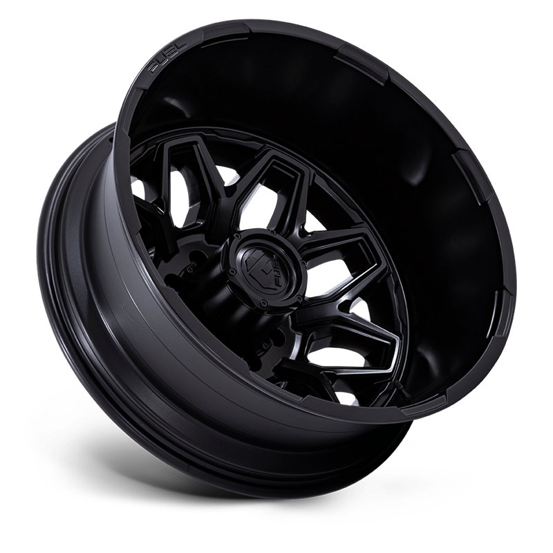 Fuel Off-Road | D871 FLUX DUALLY 22x8.25 ET-201 - BLACKOUT