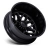 Fuel Off-Road | D871 FLUX DUALLY 22x8.25 ET-227 - BLACKOUT