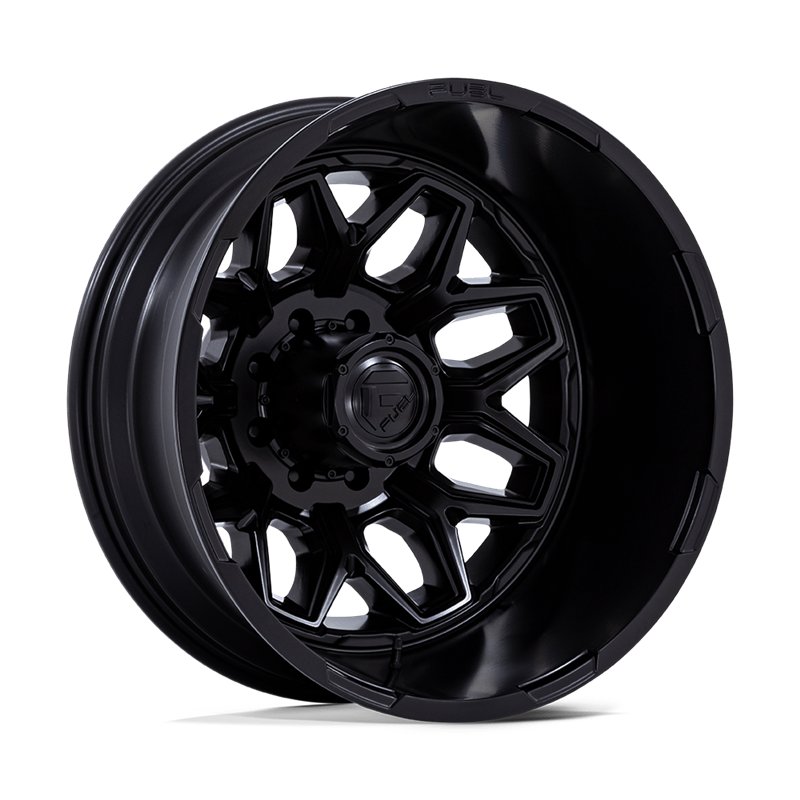Fuel Off-Road | D871 FLUX DUALLY 22x8.25 ET-227 - BLACKOUT