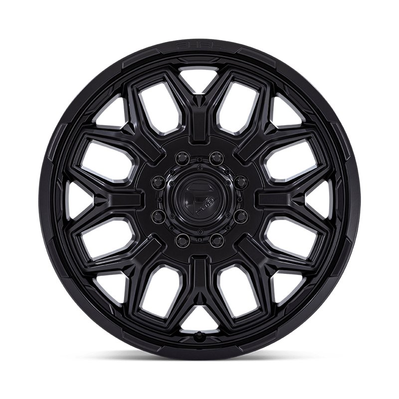 Fuel Off-Road | D871 FLUX DUALLY 22x8.25 ET104 - BLACKOUT