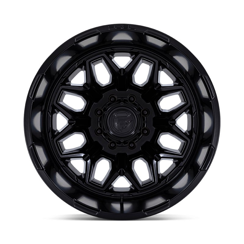 Fuel Off-Road | D871 FLUX DUALLY 22x8.25 ET-201 - BLACKOUT