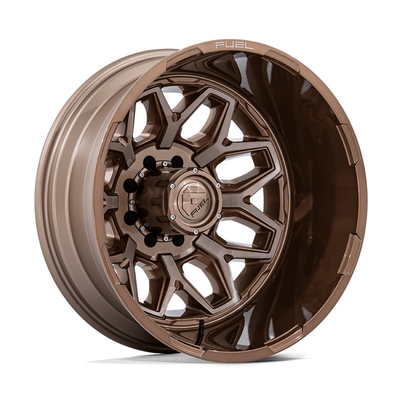 Fuel Off-Road | D876 FLUX DUALLY 20x8.25 ET-201 - PLATINUM BRONZE