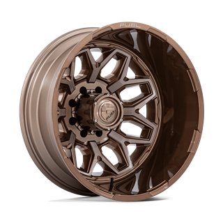 Fuel Off-Road | D876 FLUX DUALLY 20x8.25 ET-201 - PLATINUM BRONZE