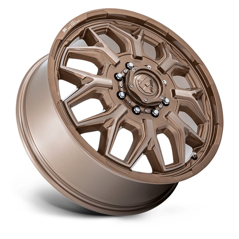 Fuel Off-Road | D876 FLUX DUALLY 22x8.25 ET104 - PLATINUM BRONZE