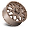 Fuel Off-Road | D876 FLUX DUALLY 22x8.25 ET104 - PLATINUM BRONZE