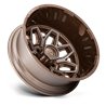 Fuel Off-Road | D876 FLUX DUALLY 22x8.25 ET-246 - PLATINUM BRONZE