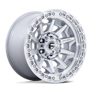 Fuel Off-Road | D883 COVERT 17x9.0 ET1 - SILVER W/ MACHINED FACE