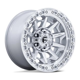 Fuel Off-Road | D883 COVERT 18x9.0 ET-12 - SILVER W/ MACHINED FACE