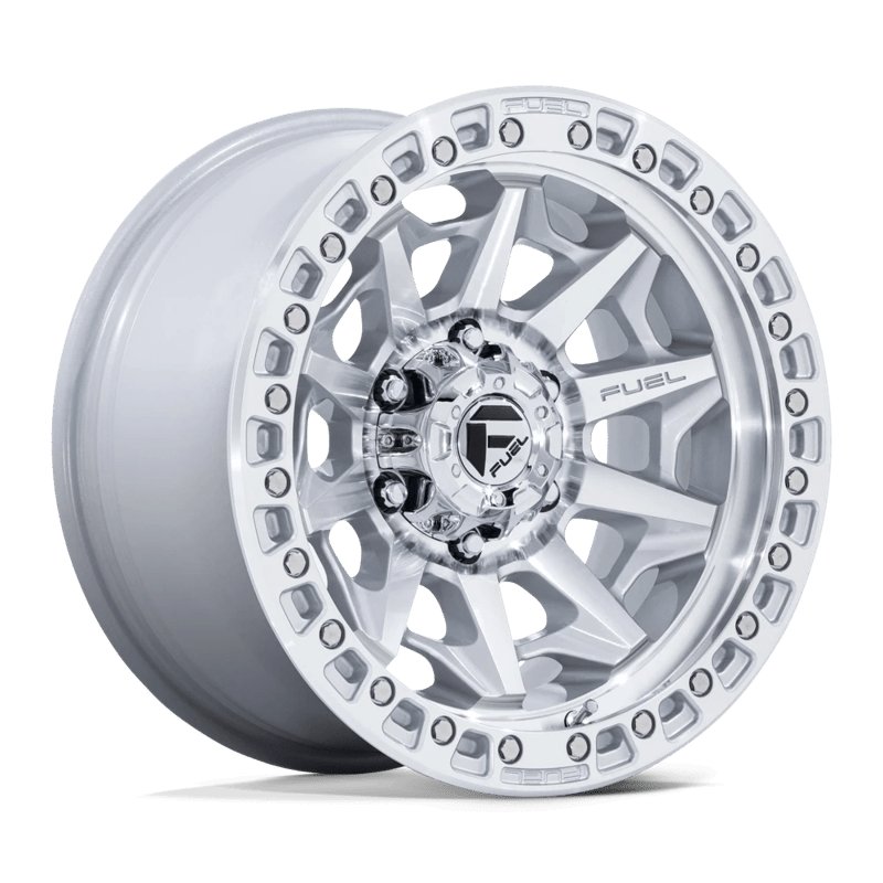 Fuel Off-Road | D883 COVERT 20x9.0 ET1 - SILVER W/ MACHINED FACE