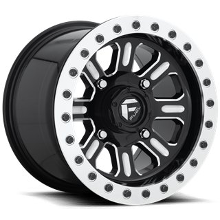 Fuel Off-Road | D910 HARDLINE BEADLOCK 15x7.0 ET38 - GLOSS BLACK MILLED