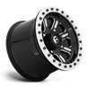 Fuel Off-Road | D910 HARDLINE BEADLOCK 15x7.0 ET38 - GLOSS BLACK MILLED