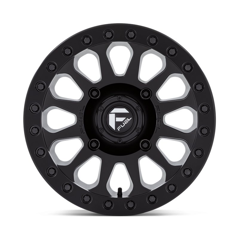 Fuel Off-Road | D920 VECTOR BEADLOCK 15x7.0 ET38 - MATTE BLACK
