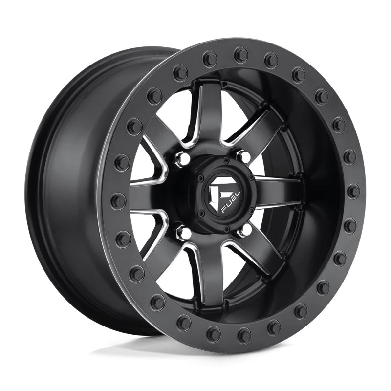 Fuel Off-Road | D928 MAVERICK BEADLOCK 15x10.0 ET0 - MATTE BLACK