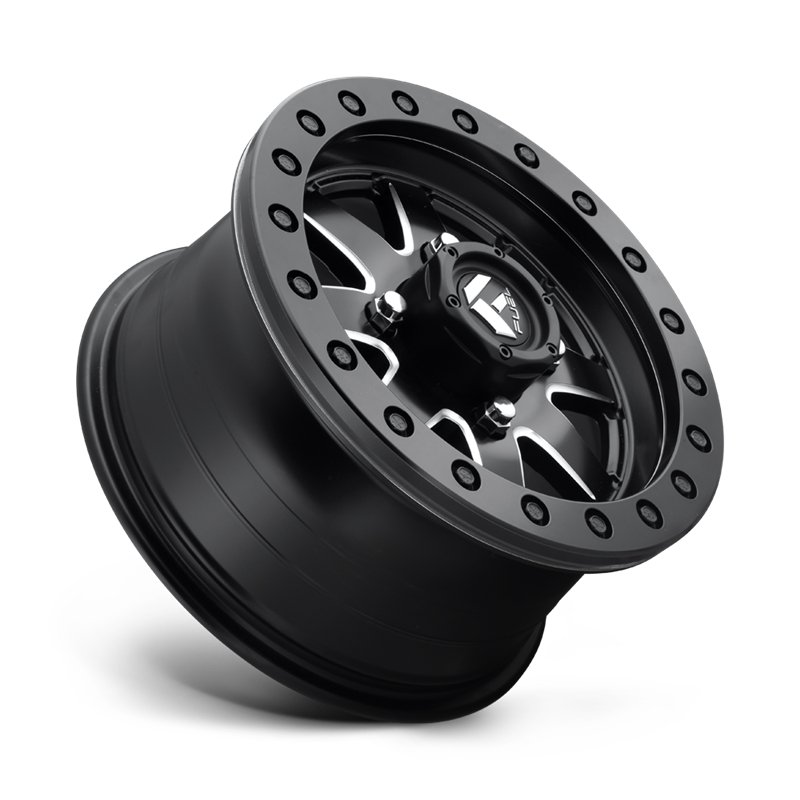 Fuel Off-Road | D938 MAVERICK BEADLOCK 15x7.0 ET13 - MATTE BLACK MILLED