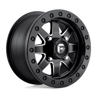 Fuel Off-Road | D938 MAVERICK BEADLOCK 15x7.0 ET38 - MATTE BLACK MILLED