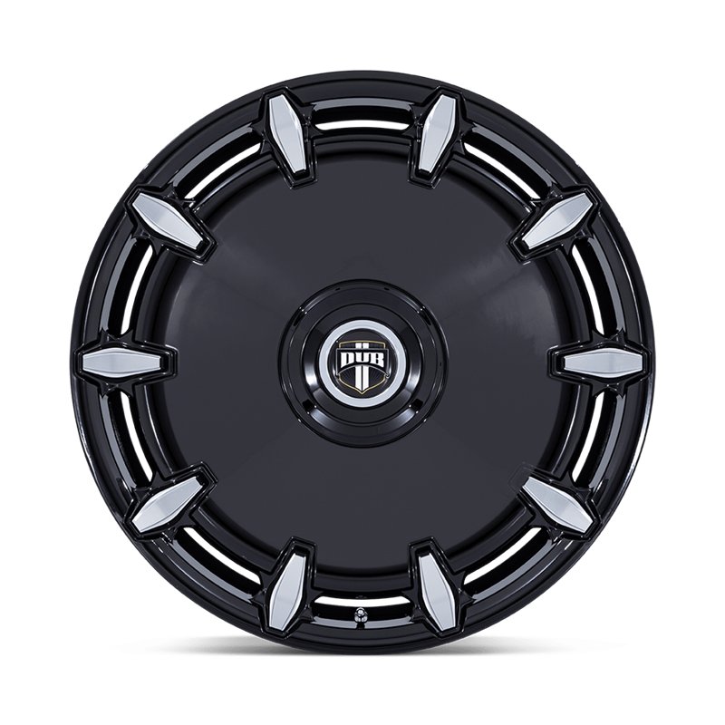 DUB Wheels | DC271 CHEEF 24x9.0 ET15 - GLOSS BLACK MILLED