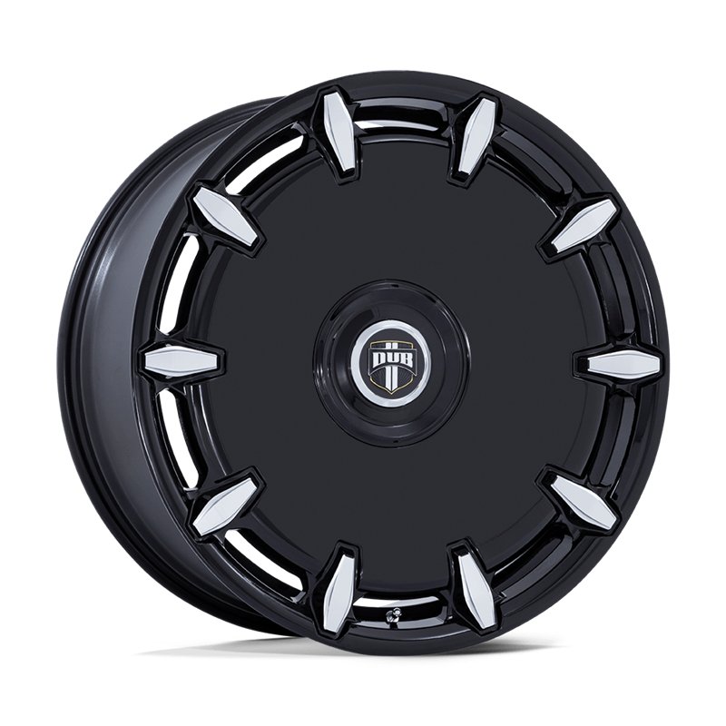 DUB Wheels | DC271 CHEEF 26x10.0 ET30 - GLOSS BLACK MILLED
