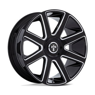 DUB Wheels | DC273 PULL 26x10.0 ET30 - GLOSS BLACK MILLED
