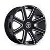 DUB Wheels | DC273 PULL 26x10.0 ET30 - GLOSS BLACK MILLED