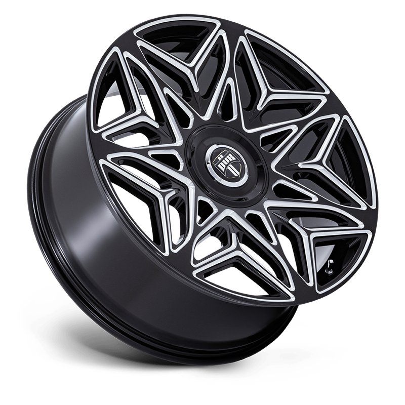 DUB Wheels | DC274 ANOMALY 22x9.0 ET15 - GLOSS BLACK MILLED