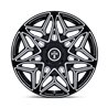 DUB Wheels | DC274 ANOMALY 22x9.0 ET38 - GLOSS BLACK MILLED