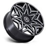 DUB Wheels | DC274 ANOMALY 24x9.0 ET15 - GLOSS BLACK MILLED