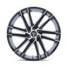 DUB Wheels | DC275 BLAZE 24x10.0 ET25 - GLOSS BLACK W/ MACHINED FACE