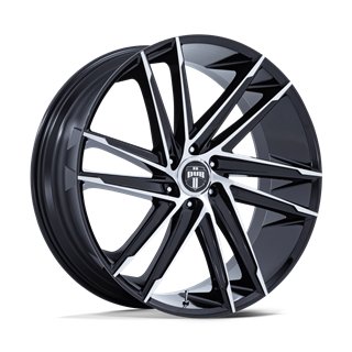 DUB Wheels | DC275 BLAZE 26x10.0 ET30 - GLOSS BLACK W/ MACHINED FACE