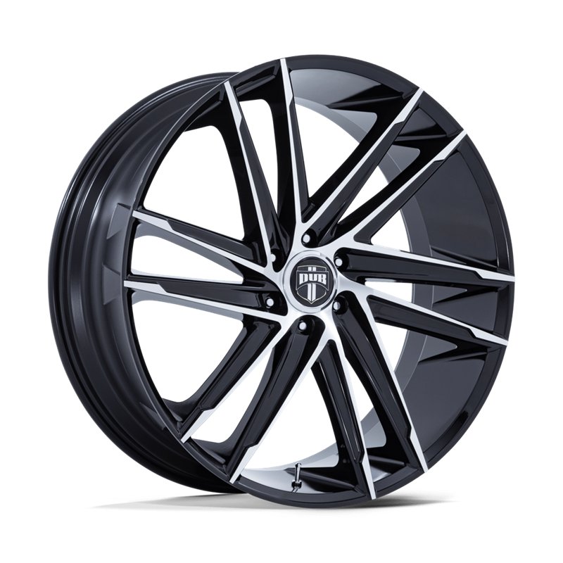 DUB Wheels | DC275 BLAZE 26x10.0 ET25 - GLOSS BLACK W/ MACHINED FACE