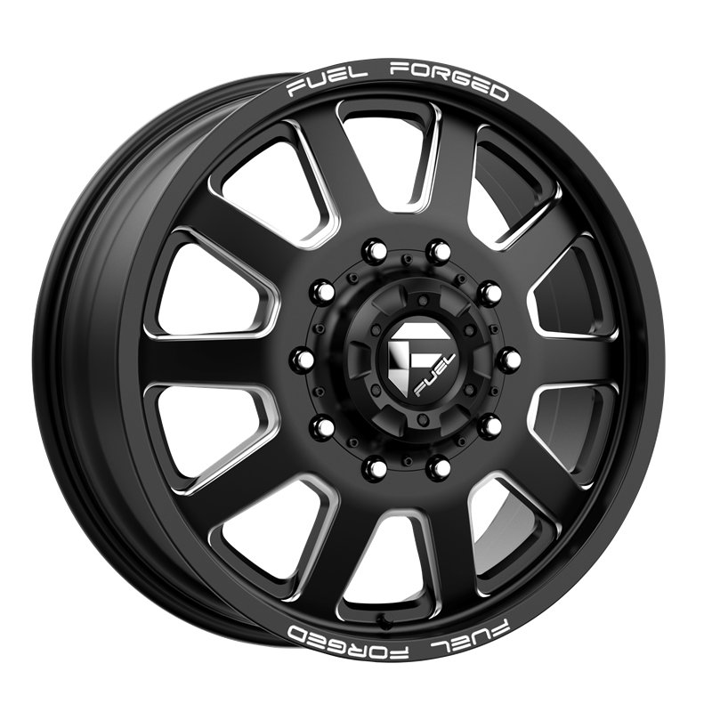 Fuel Off-Road | FF09 24x8.25 ET-240 - MATTE BLACK MILLED
