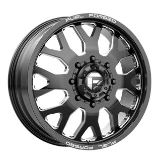 Fuel Off-Road | FF19 20x8.25 ET-202 - GLOSS BLACK MILLED