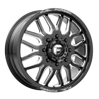 Fuel Off-Road | FF66 22x8.25 ET-202 - MATTE BLACK MILLED