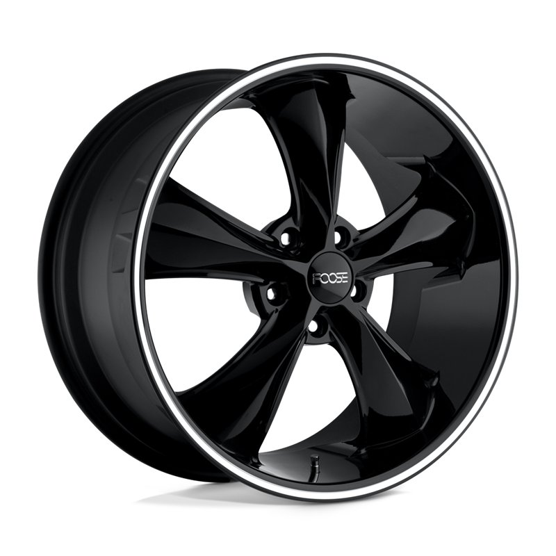 Foose Wheels | F104 LEGEND 20x8.5 ET32 - GLOSS BLACK MILLED