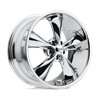 Foose Wheels | F105 LEGEND 17x7.0 ET1 - CHROME PLATED
