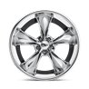 Foose Wheels | F105 LEGEND 17x8.0 ET1 - CHROME PLATED