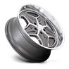Foose Wheels | F172 MERLOT 22x9.0 ET15 - ANTHRACITE MACHINED