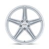 Foose Wheels | F174 CF8 20x11.0 ET43 - GLOSS SILVER