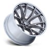 Fuel Off-Road | FC402 CATALYST 18x9.0 ET1 - PLATINUM W/ CHROME LIP