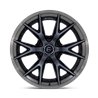 Fuel Off-Road | FC402 CATALYST 17x9.0 ET1 - GLOSS BLACK BRUSHED DARK TINT