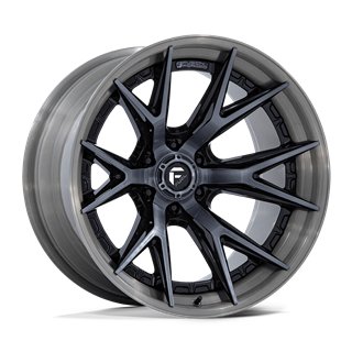 Fuel Off-Road | FC402 CATALYST 18x9.0 ET1 - GLOSS BLACK BRUSHED DARK TINT