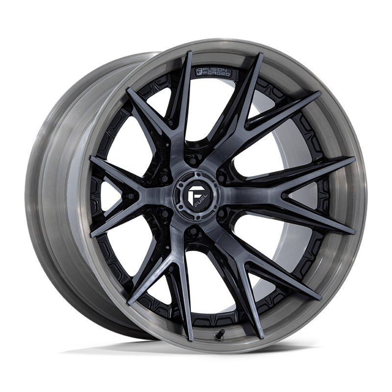 Fuel Off-Road | FC402 CATALYST 18x9.0 ET1 - GLOSS BLACK BRUSHED DARK TINT