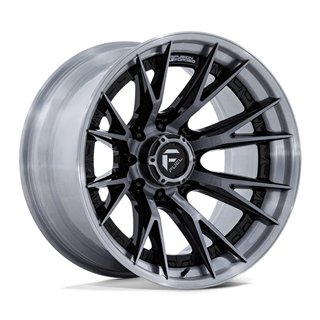 Fuel Off-Road | FC402 CATALYST 20x10.0 ET-18 - GLOSS BLACK BRUSHED DARK TINT